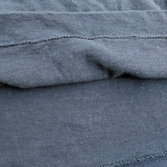 Vintage 90s Fruit of the Loom T-Shirt Men L Black Party Ahead Single Stitch - Picture 4 of 9